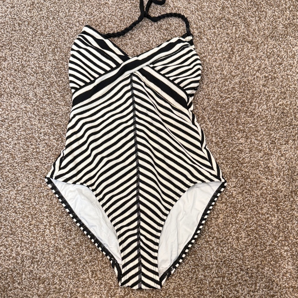 Robin Piccone Zebra Print Swimsuit